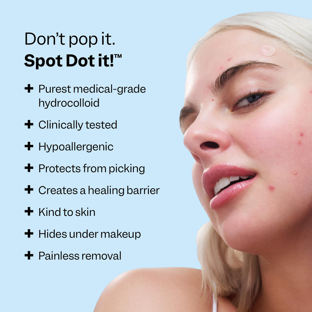 Peach Slices Acne Spot Dots, 30 Count