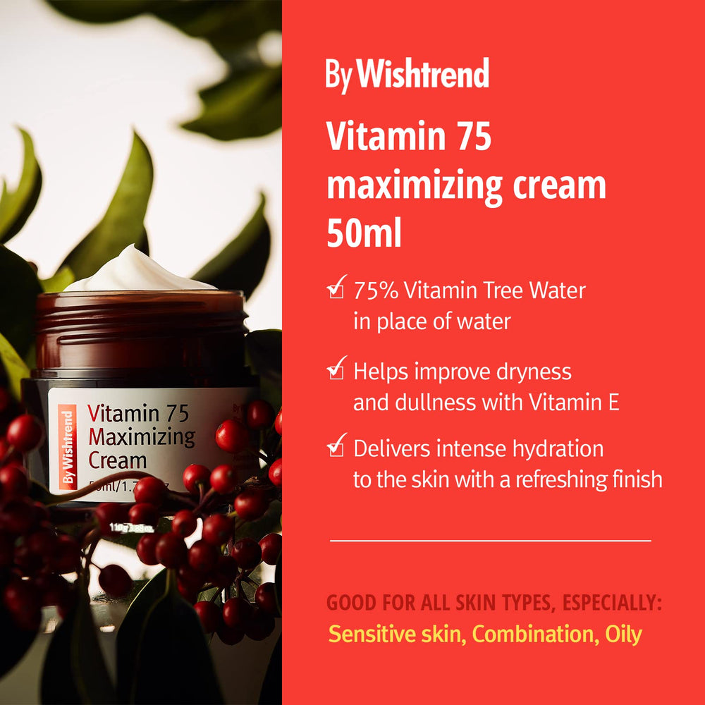 By Wishtrend Vitamin 75 Maximizing Cream, 50 ml