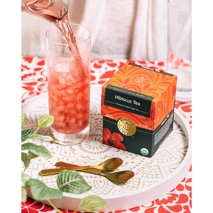 Buddha Teas Organic Hibiscus Herbal Tea