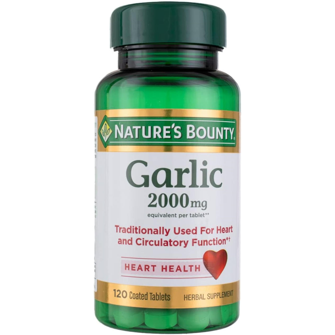 Nature's Bounty Garlic, 2000 mg, 120 Count