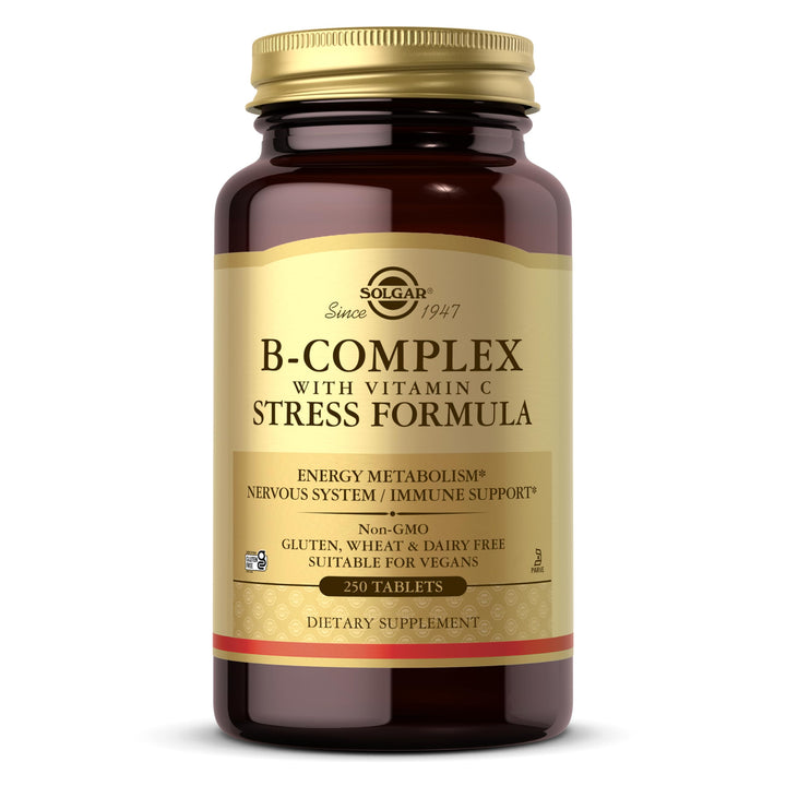 Solgar B-Complex With Vitamin C Stress Formula, 250 Count