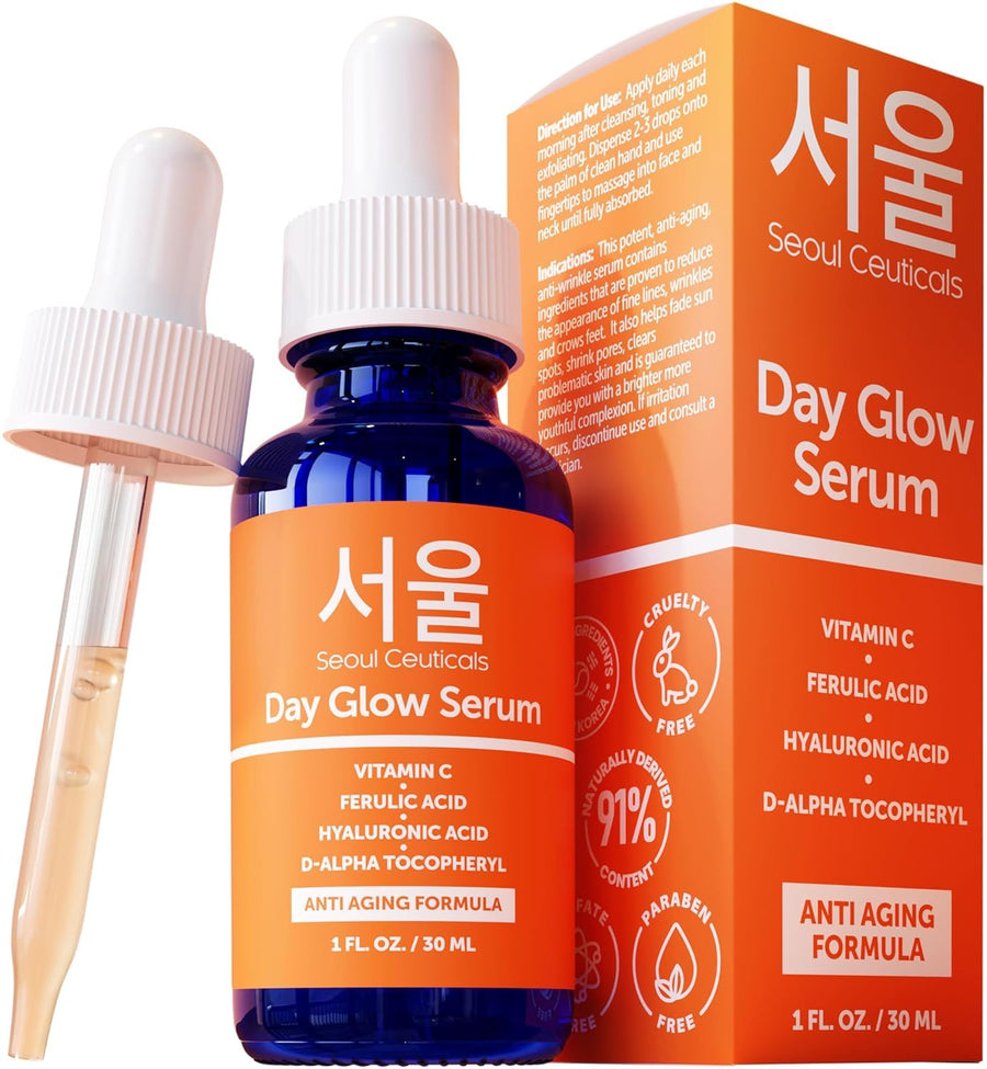 SeoulCeuticals Vitamin C Hyaluronic Acid Serum, 1 fl oz