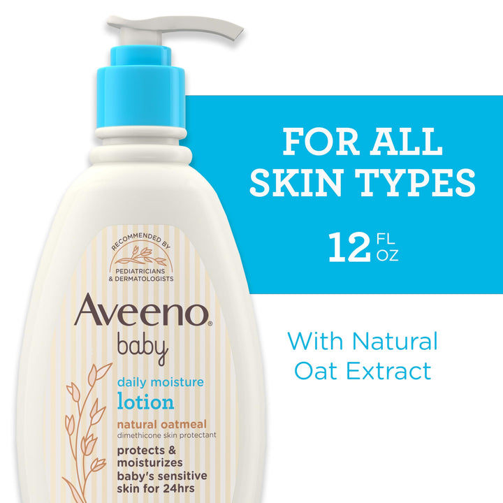 Aveeno Baby Daily Moisturizer Lotion, 12 oz