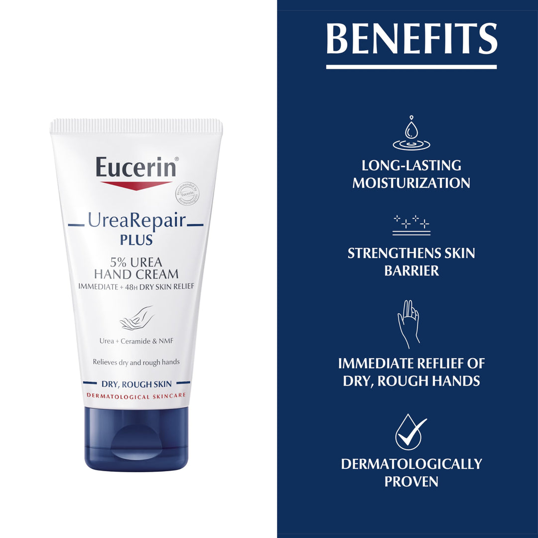 Eucerin Urea Repair Plus Hand Cream, 5%, 75 ml