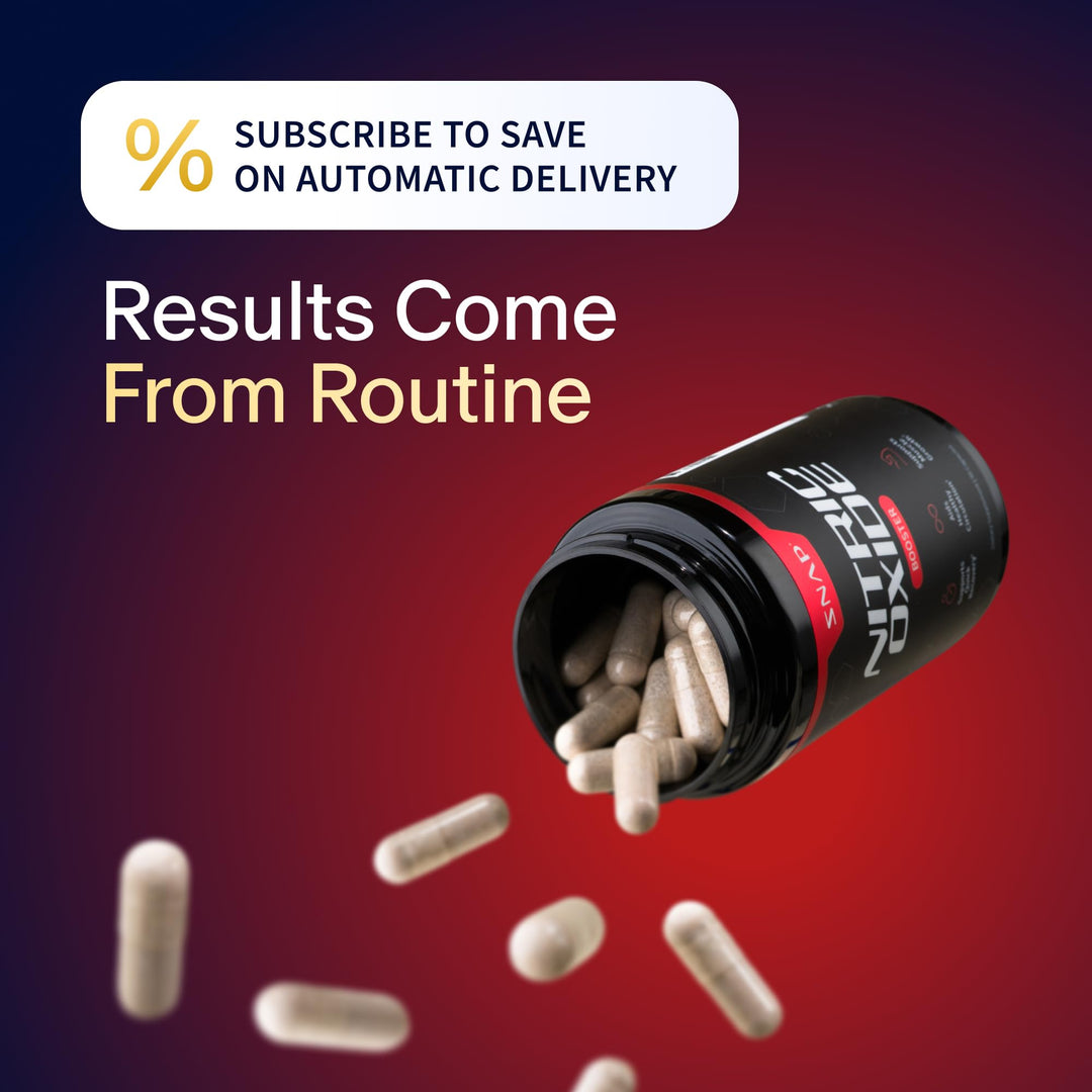 Snap Supplements Nitric Oxide Pre Workout, 90 Count