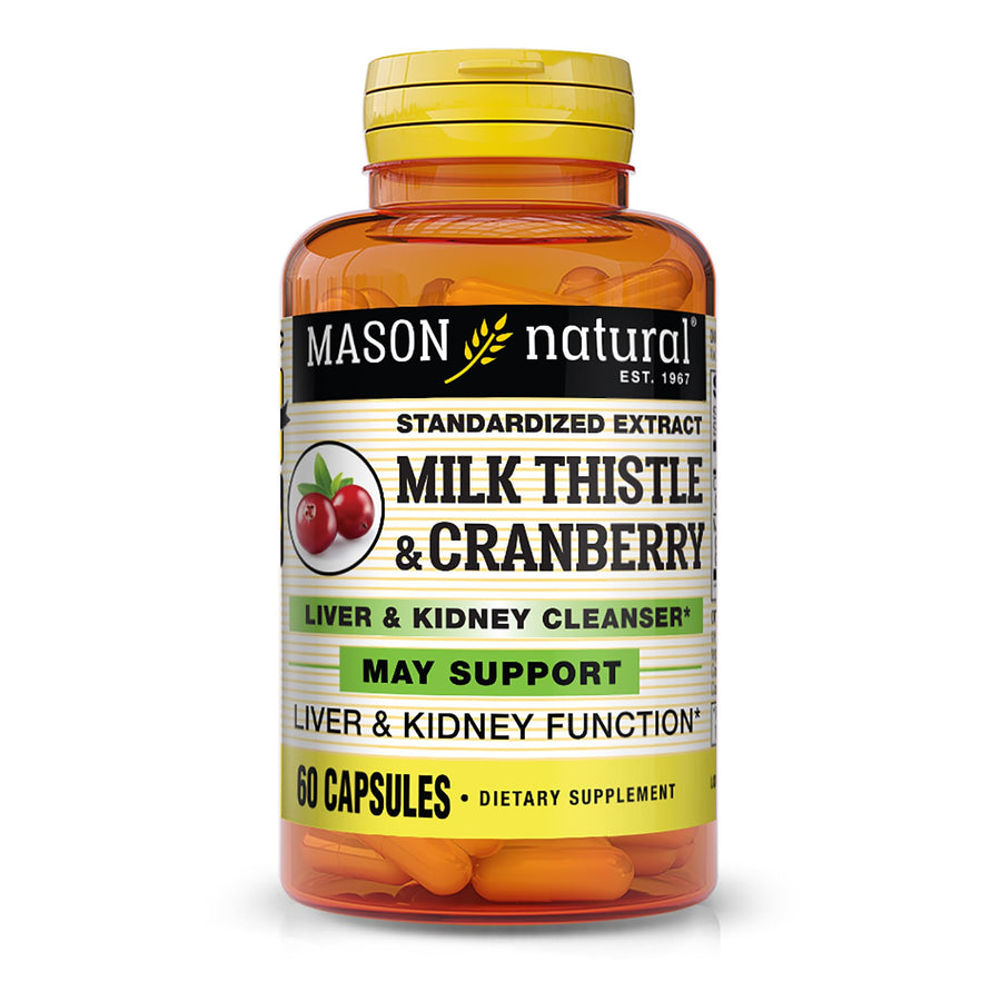 Mason Milk Thistle Supplement, 150 mg