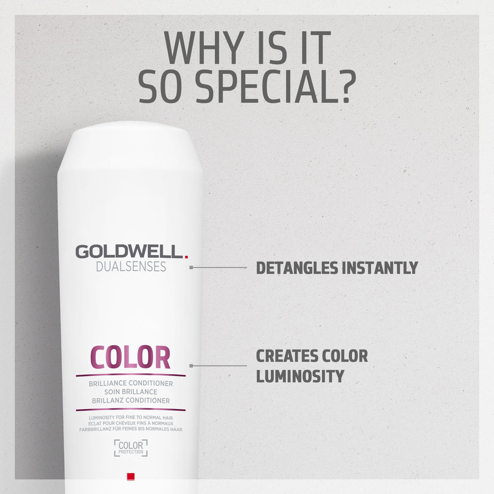 Goldwell Dualsenses Color Brilliance Conditioner, Fine to Normal Hair, 200 ml