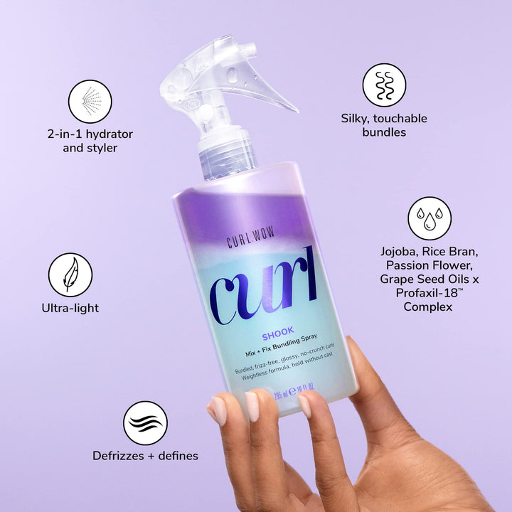 COLOR WOW Curl Wow Shook Mix + Fix Bundling Spray