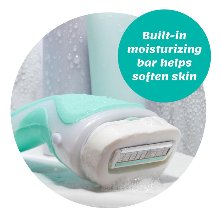Intuition Razor for Women, Sensitive Skin, 1 Razor & 2 Refills