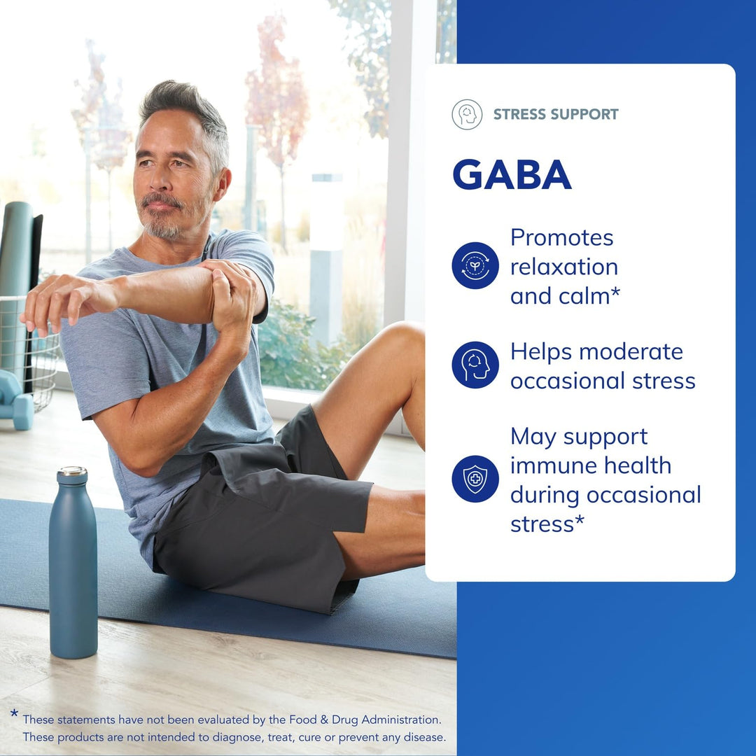 Pure Encapsulations GABA, 120 Count