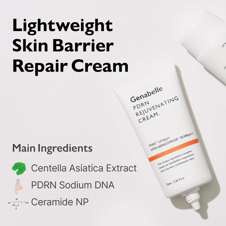 Genabelle PDRN Rejuvenating Cream, 2.36 fl oz