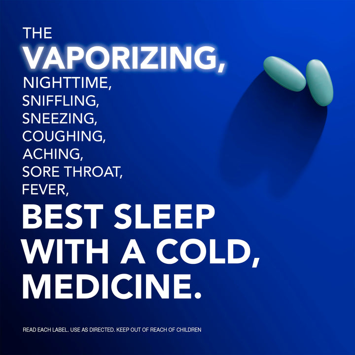Vicks DayQuil and NyQuil Severe Plus Vicks Custom Care Cold and Flu Caplets