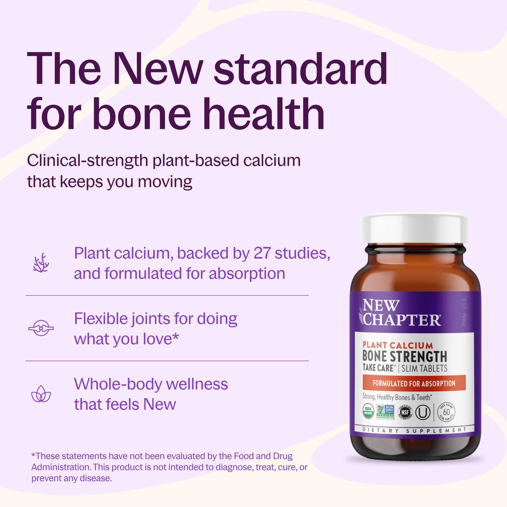 New Chapter Bone Strength Take Care, 60 Count