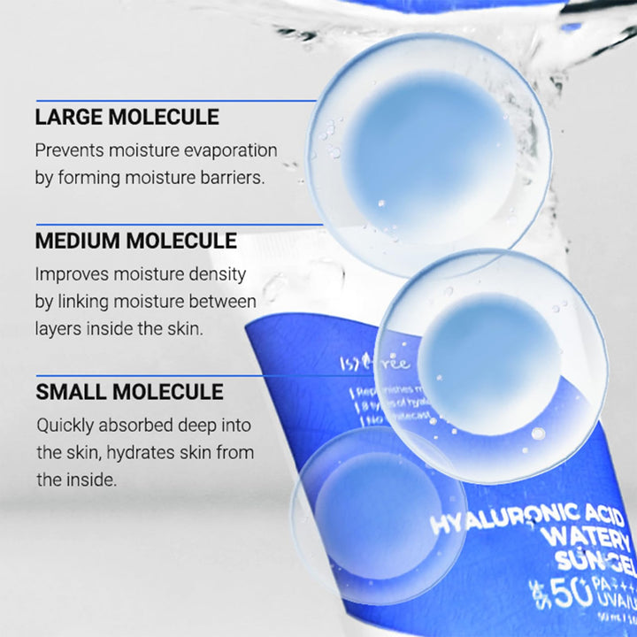 ISNTREE Hyaluronic Acid Watery Sun Gel, 50 ml