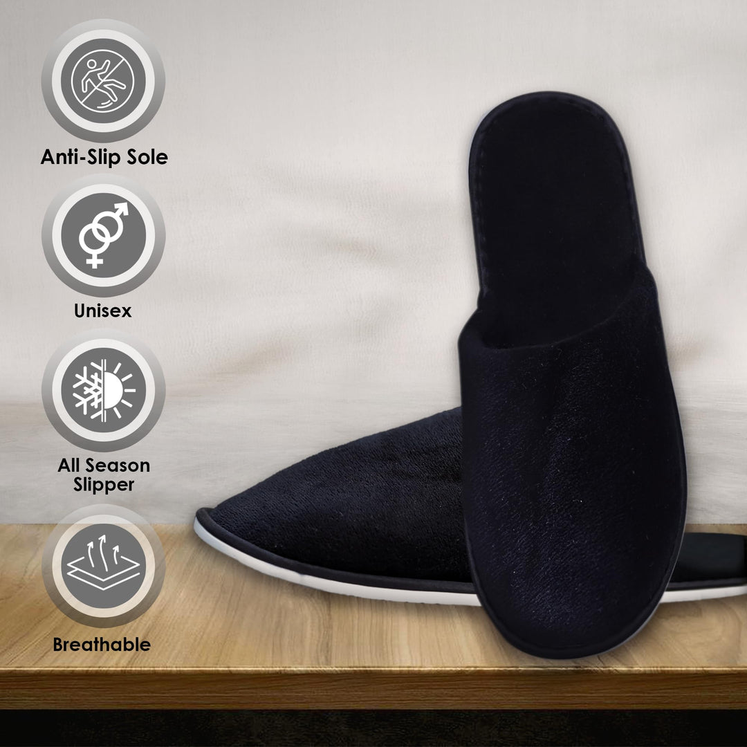 Modlux Spa Slippers, Blue, 12 Count