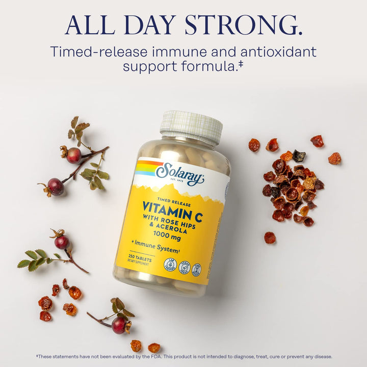 SOLARAY Vitamin C, 1000 mg