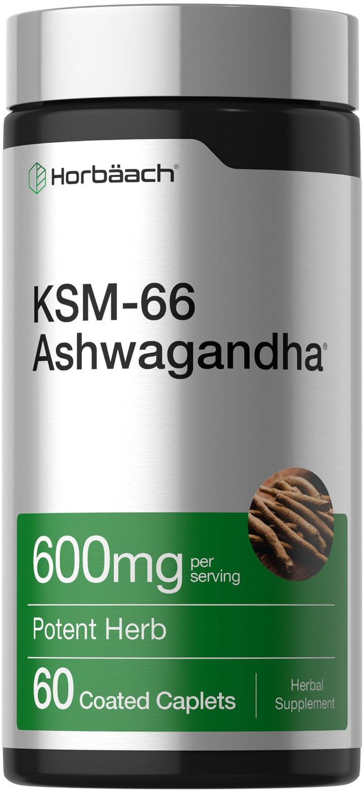 Horbäach KSM-66 Ashwagandha, 600 mg, 60 Count