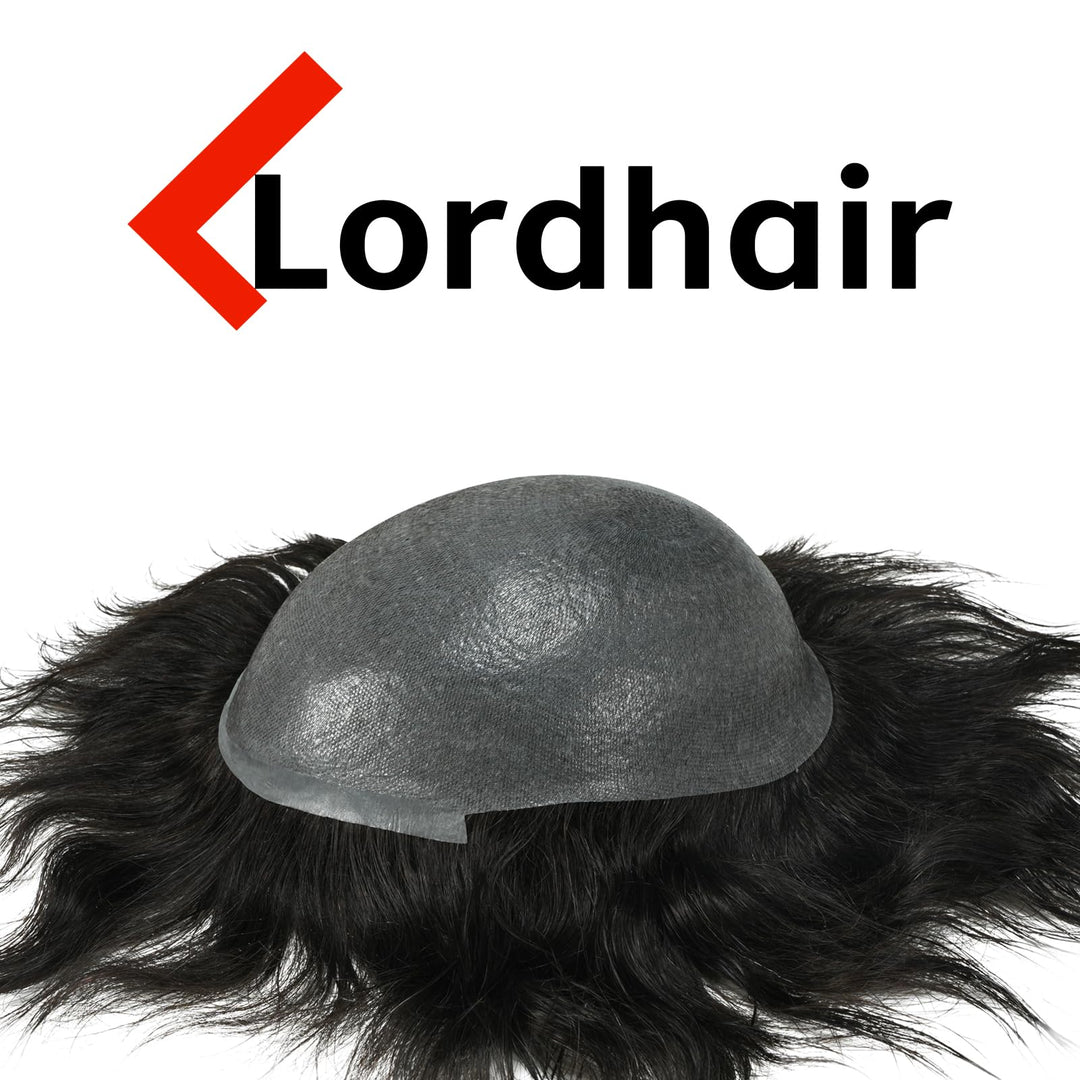 Lordhair Toupee, 0.03mm Ultra Thin Skin, 1B