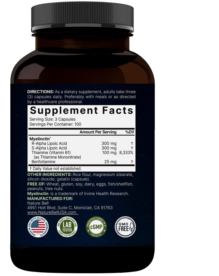 NatureBell Alpha Lipoic Acid Complex, 600 mg, 300 Count