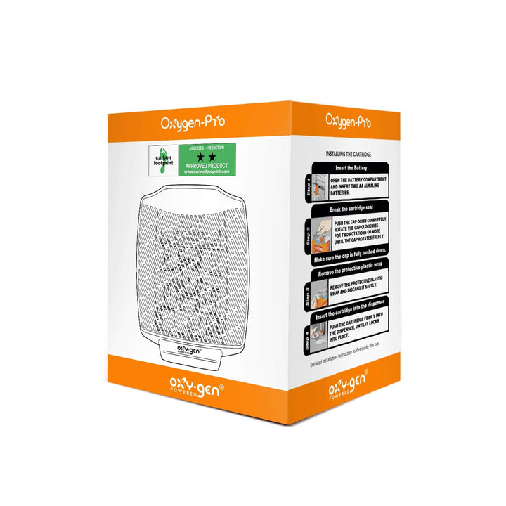 Oxy-Gen Powered Automatic Fragrance Dispenser, Wall Mounted, Battery Operated