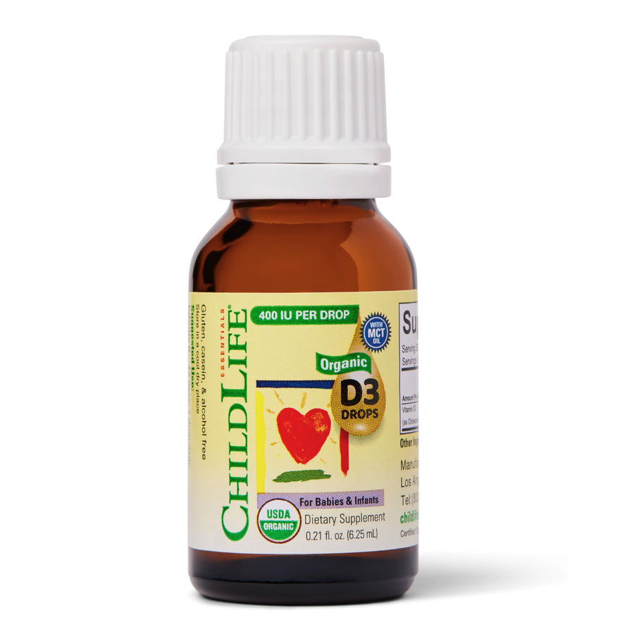 ChildLife Essentials Organic Infant Vitamin D3 Drops, 0.21 fl oz