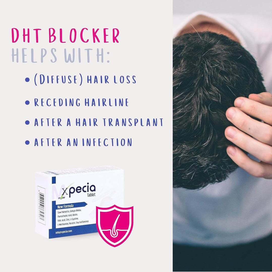 XPECIA Anti Hair Loss DHT Blocker Tablets