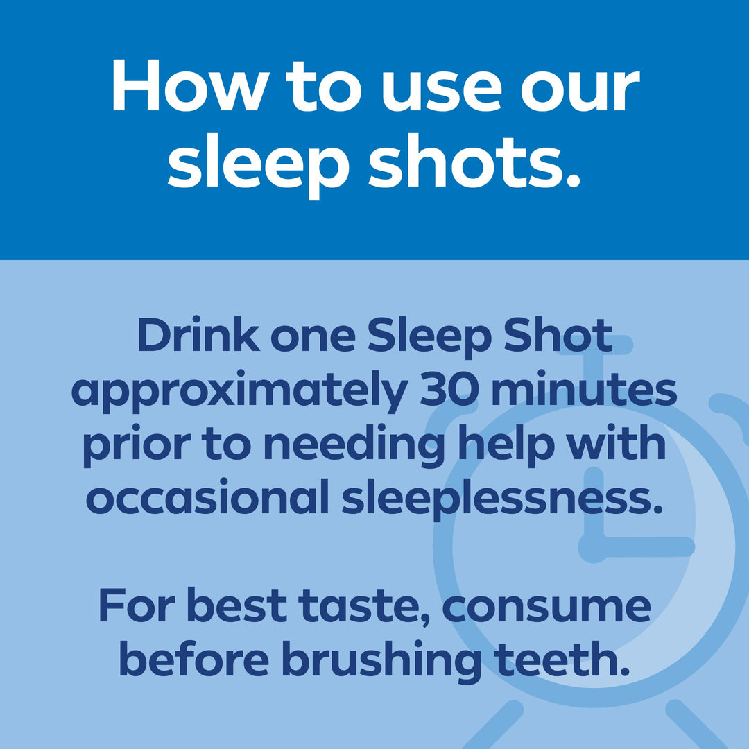 Dream Water Sleep Aid Shot, Snoozeberry, 2.5 fl oz, 12 Count