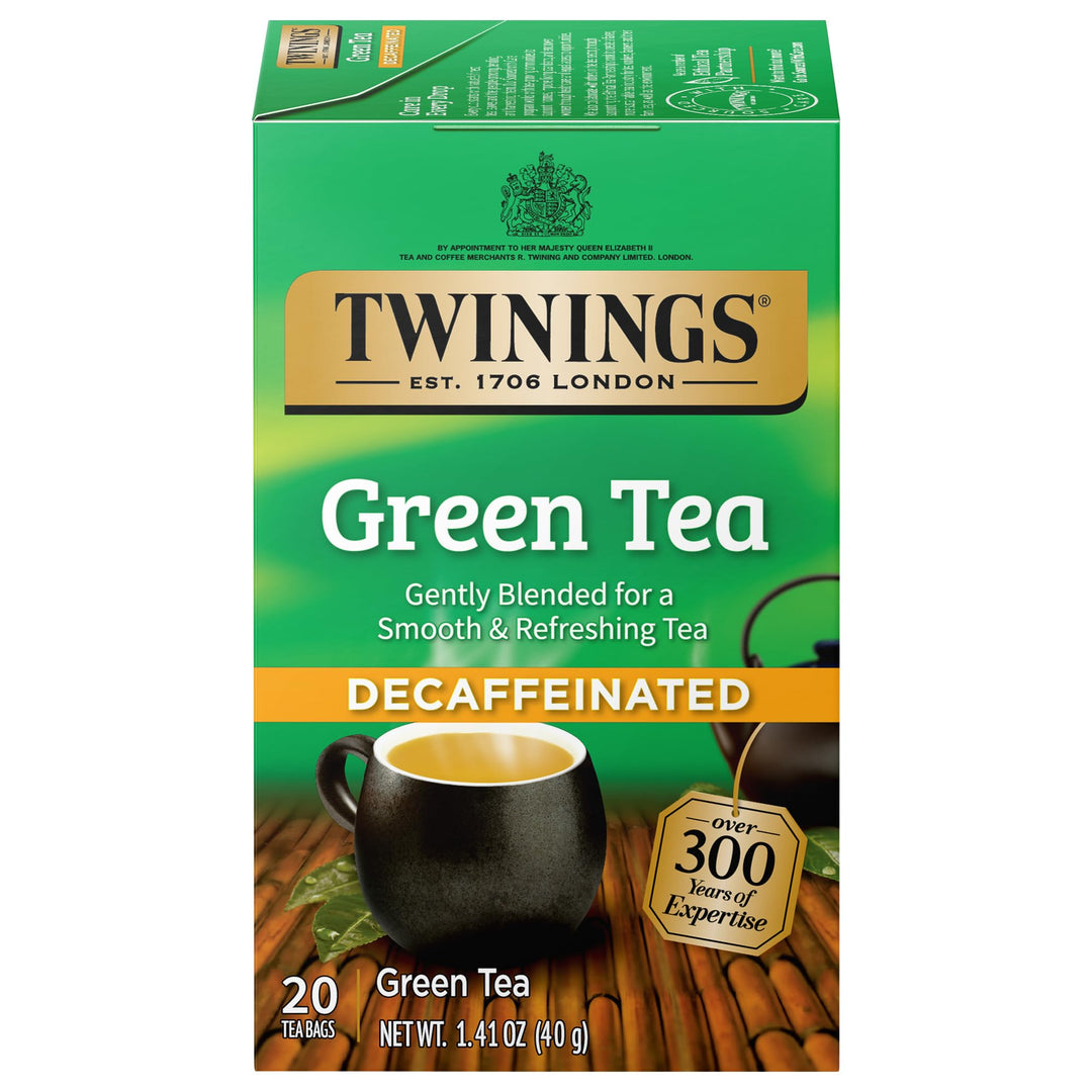Twinings Decaffeinated Green Tea, 20 Count