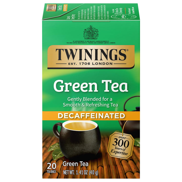 Twinings Decaffeinated Green Tea, 20 Count