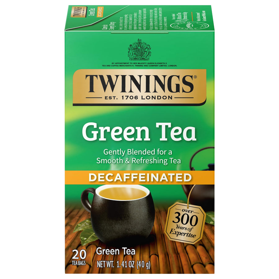 Twinings Decaffeinated Green Tea, 20 Count