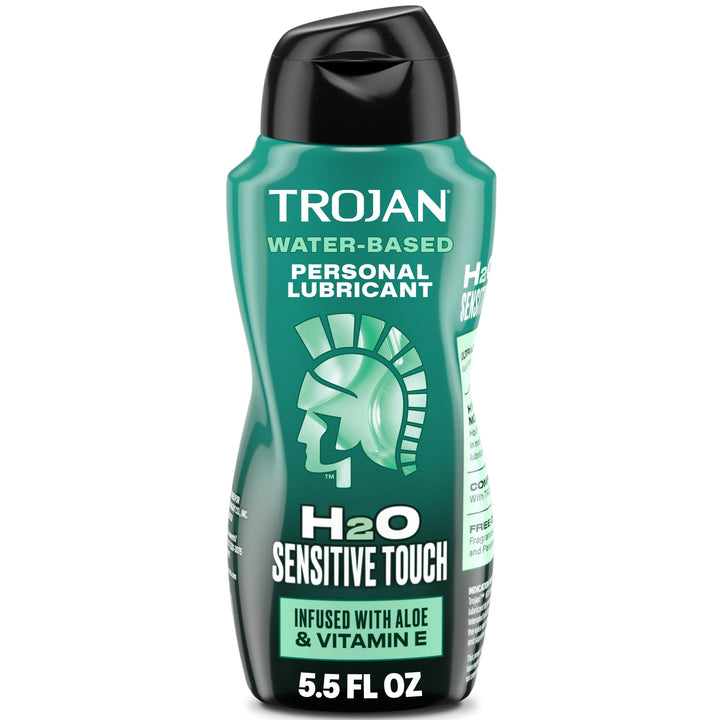 TROJAN H2O Sensitive Touch Water-Based Lubricant, 5.5 fl oz