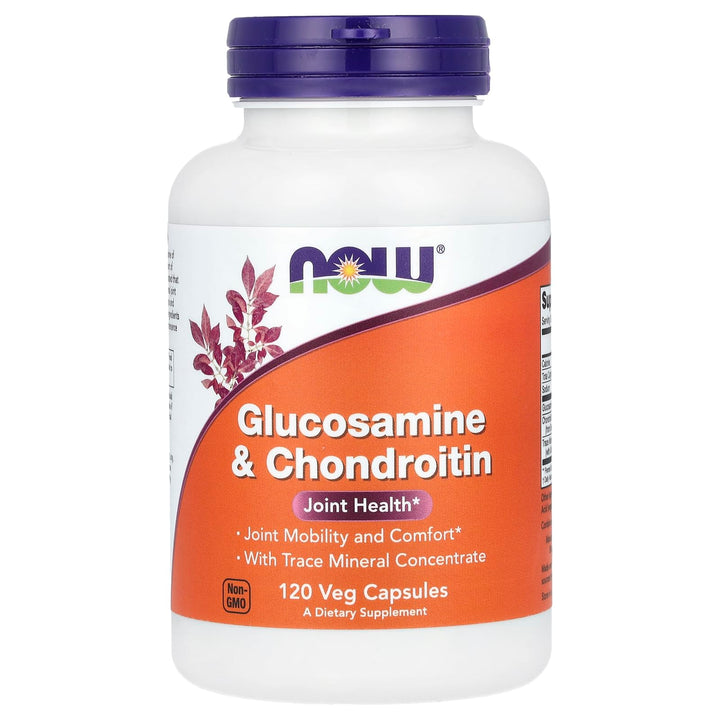 Now Foods Glucosamine And Chondroitin With Trace Minerals, 120 Count