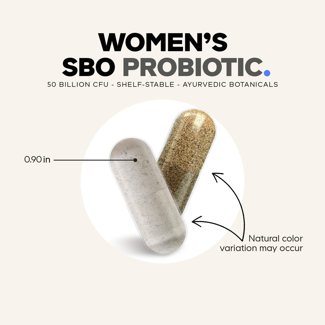 Codeage Womens Probiotics Supplement, 50 Billion CFUs, 60 Count