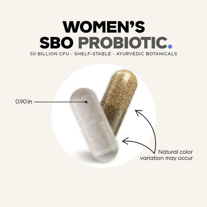 Codeage Womens Probiotics Supplement, 50 Billion CFUs, 60 Count