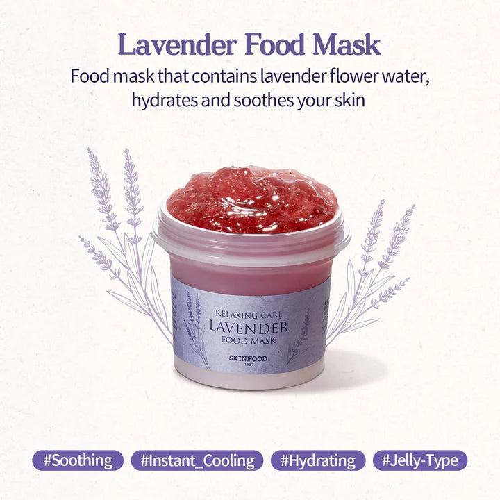 LAVENDER FOOD MASK 120g