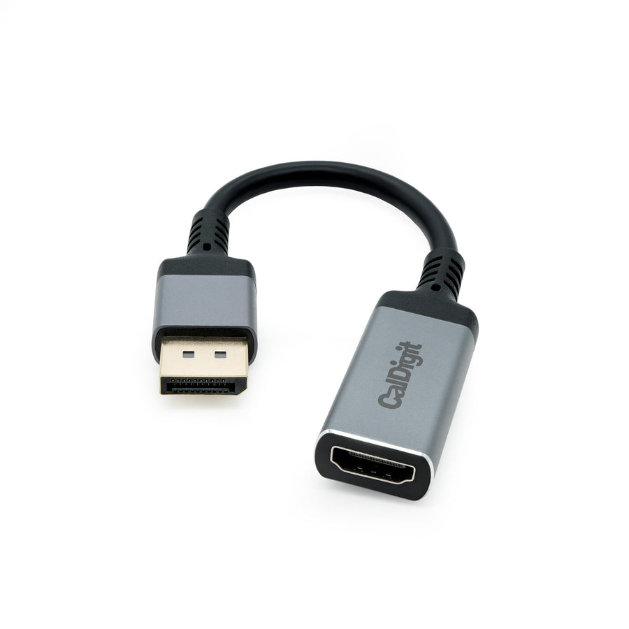 CalDigit DisplayPort 2.0 Male to HDMI 2.1 Female Active Adapter, 8K