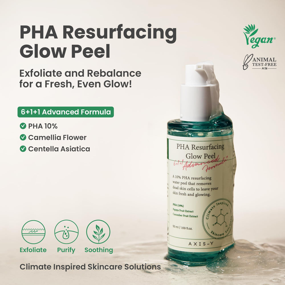AXIS-Y PHA Resurfacing Glow Peel, 1.69 fl oz