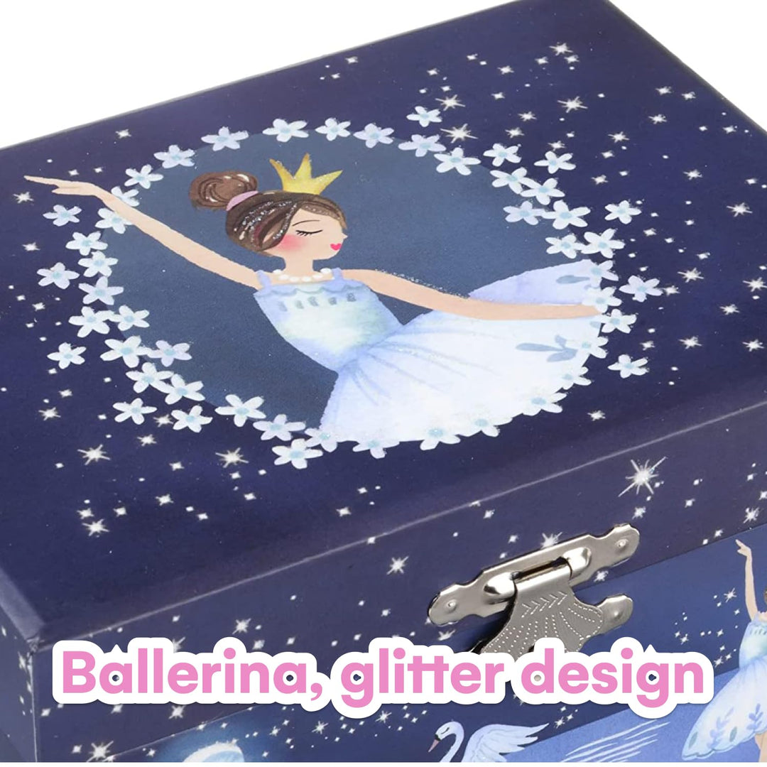 Jewelkeeper Musical Jewellery Box, Ballerina Design
