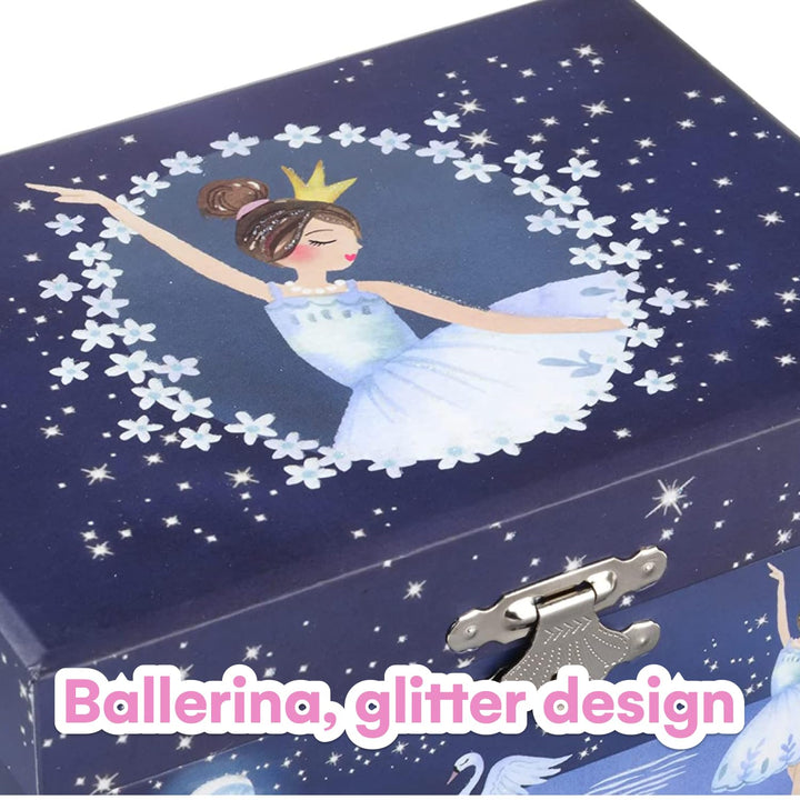 Jewelkeeper Musical Jewellery Box, Ballerina Design