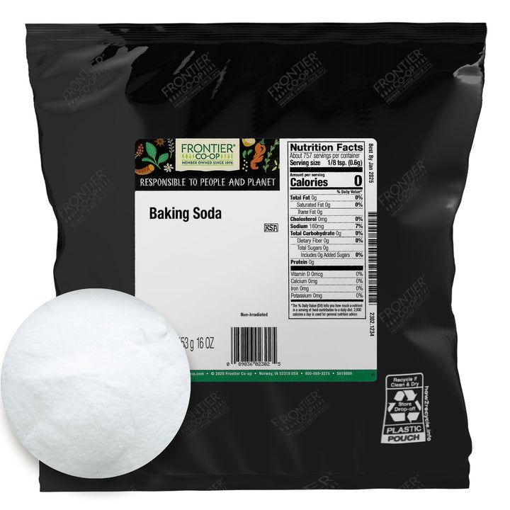 Frontier Baking Soda Powder, 1 lb