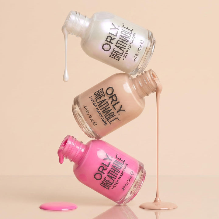 Orly Breathable Treatment And Shine, Clear Coat, 0.6 fl oz