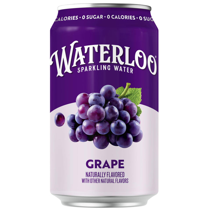 Waterloo Sparkling Water, Grape