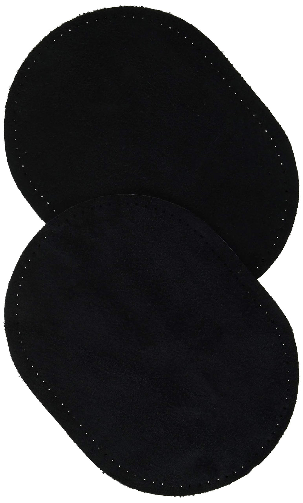 Dritz Suede Cowhide Elbow Patches, Black, 2 Count