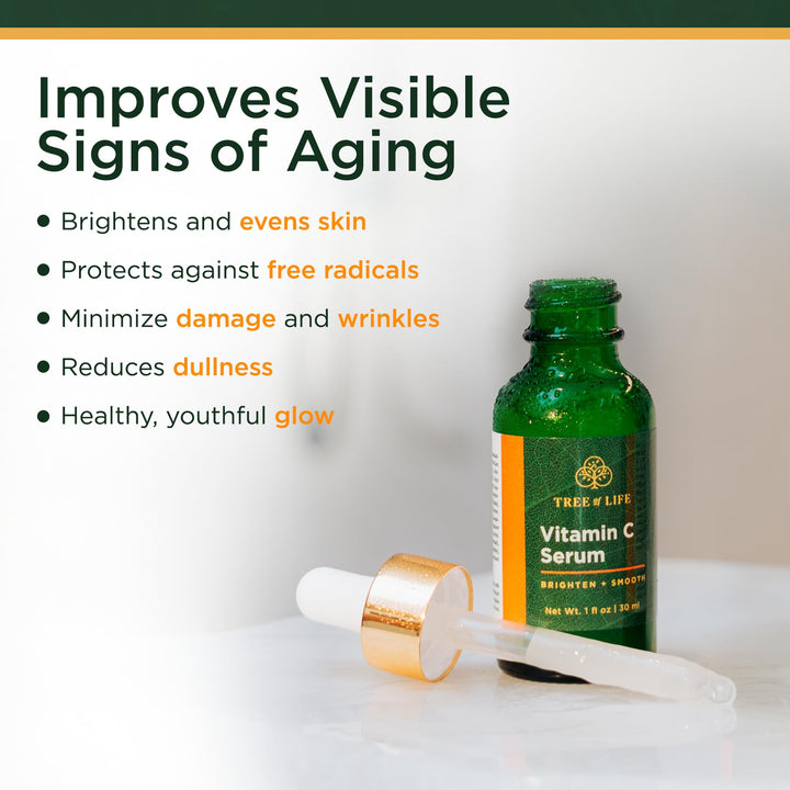 Tree of Life Beauty Anti Aging Serum, Pack of 3