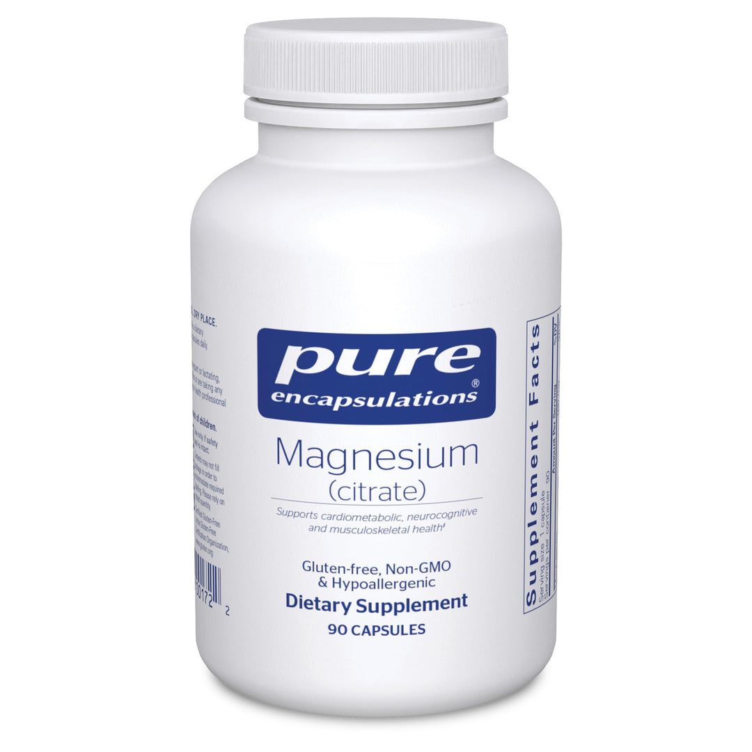 Pure Encapsulations Magnesium Citrate, 90 Count