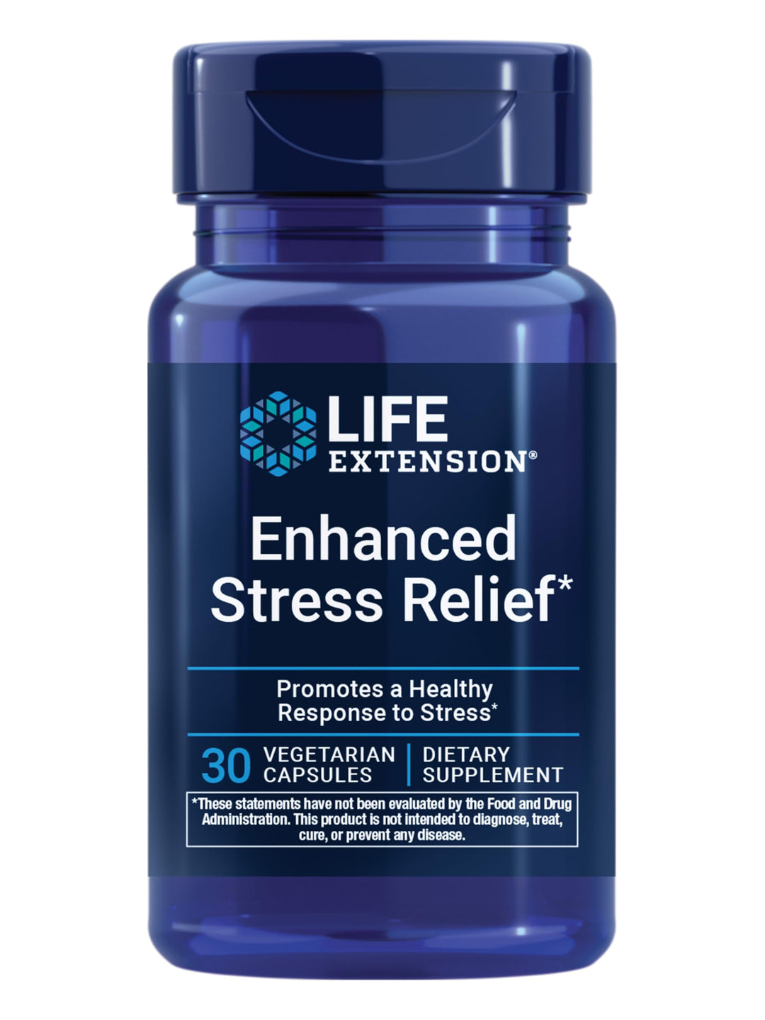 Life Extension Natural Stress Relief, 30 Count