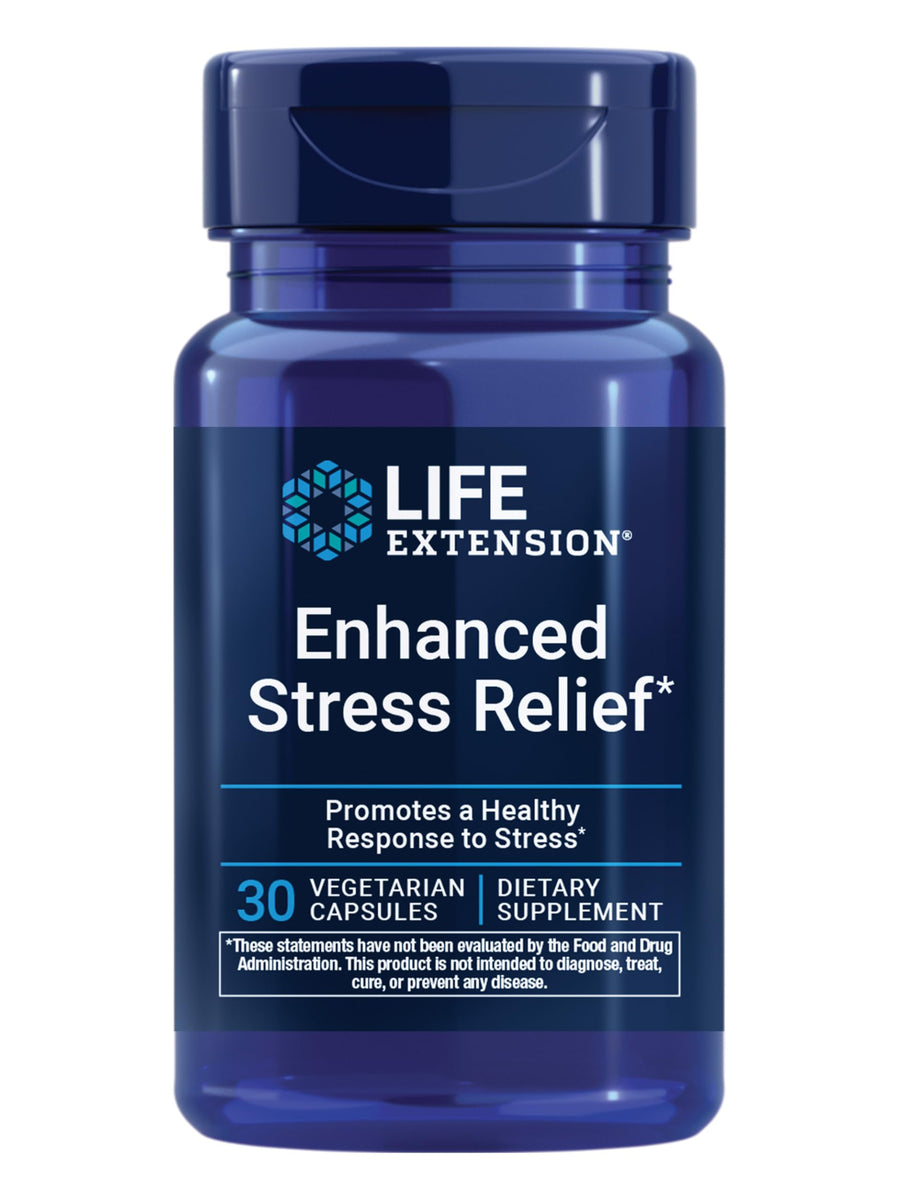 Life Extension Natural Stress Relief, 30 Count