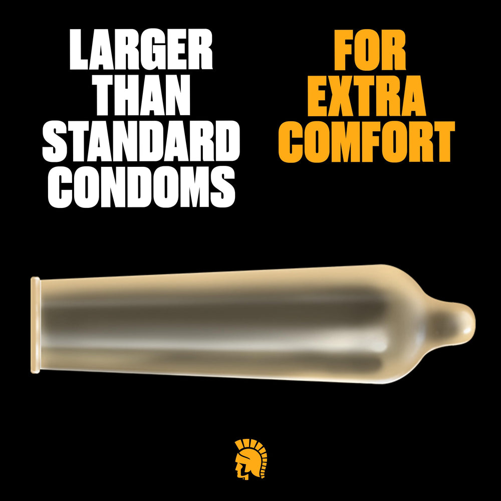 TROJAN Magnum Large Size Lubricated Condoms, 36 Count