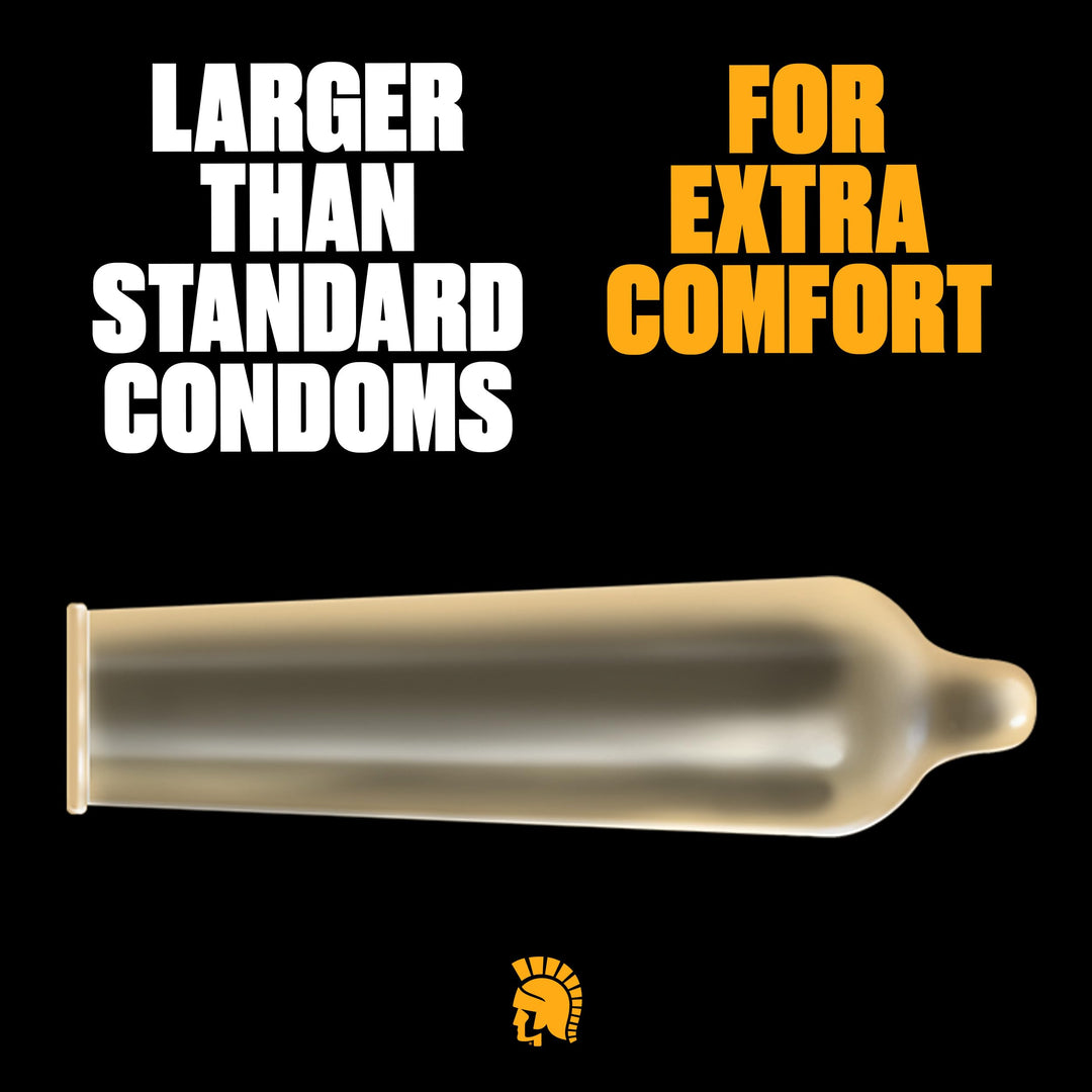 TROJAN Magnum Large Size Lubricated Condoms, 36 Count