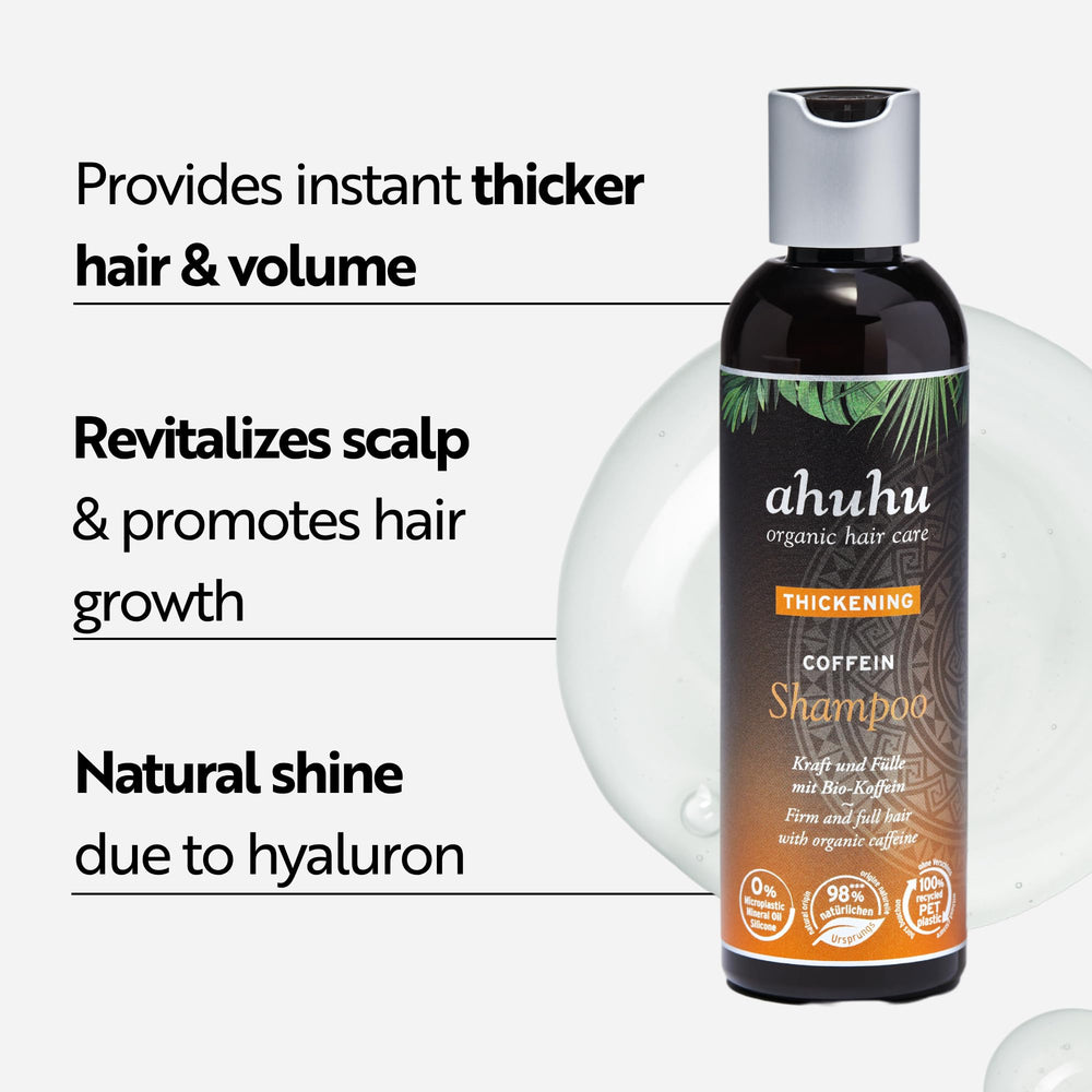 ahuhu Coffein Thickening Shampoo, 200 ml